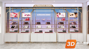 Cosmetic Store Skp Files 